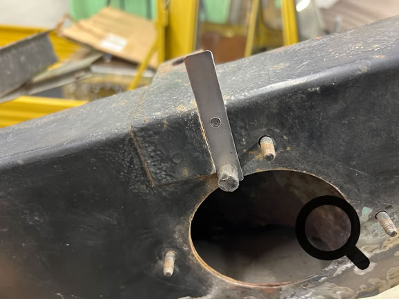 Blechlaschen für Kabelbaum erneuert