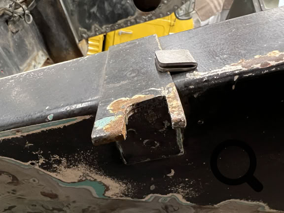 Reparaturblech angefertigt